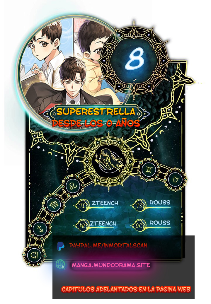 Superestrella desde los 0 años capítulo 8 página 1