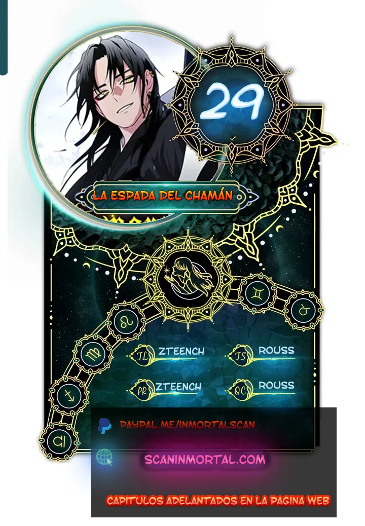 La espada del chamán capítulo 29 página 1