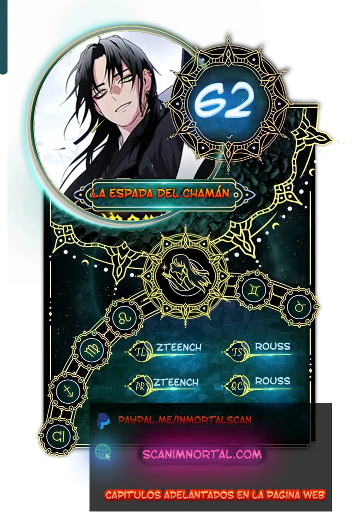La espada del chamán capítulo 62 página 1