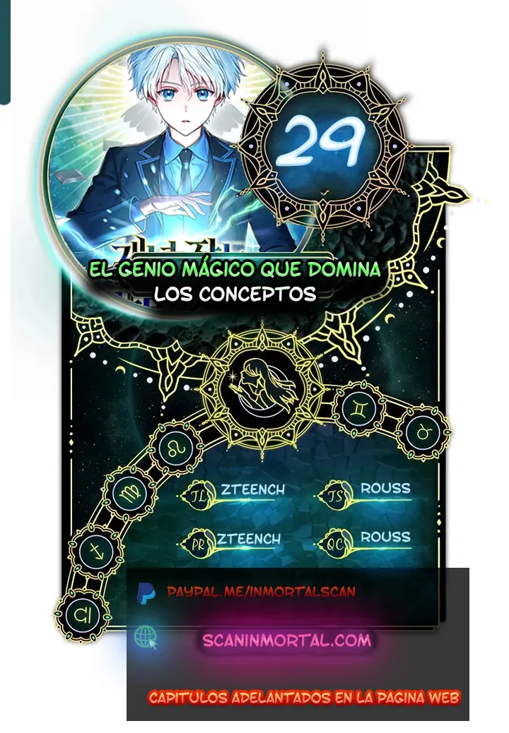 El Genio Mágico que Domina los Conceptos capítulo 29 página 1
