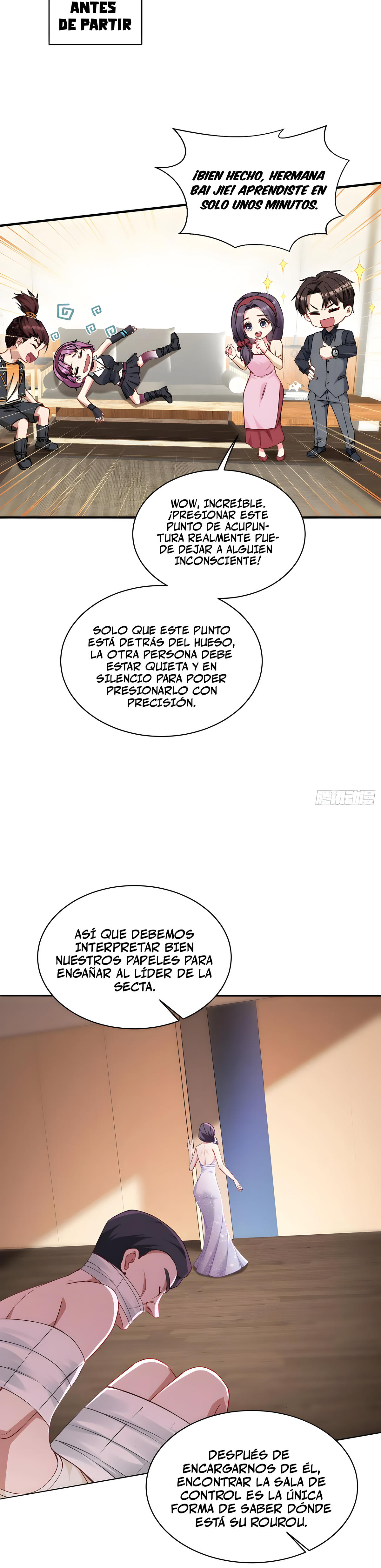 Después de dejar de actuar como un perro, me convertí en un Magnate Celestial Urbano capítulo 102 página 8