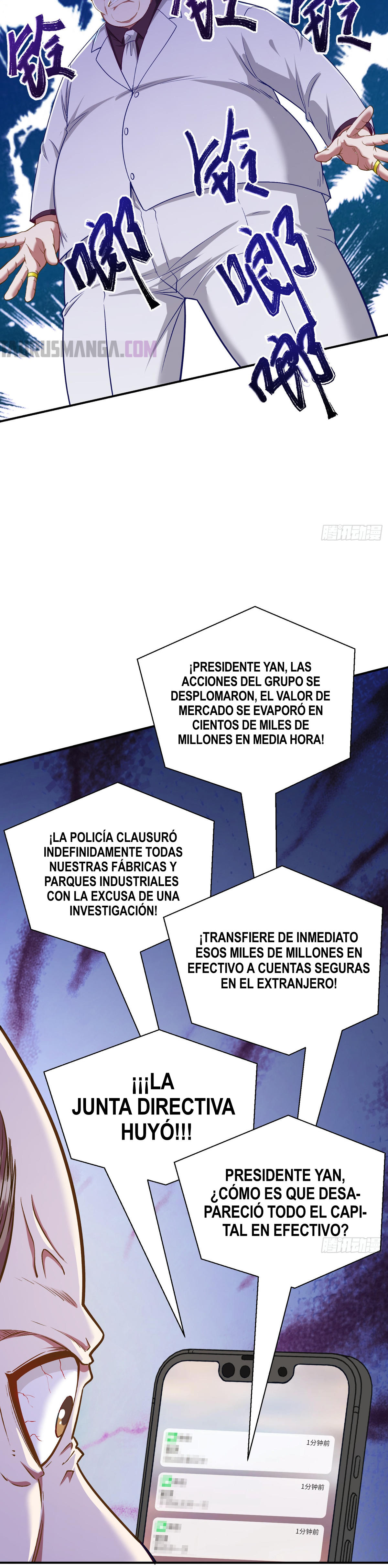 Después de dejar de actuar como un perro, me convertí en un Magnate Celestial Urbano capítulo 106 página 18