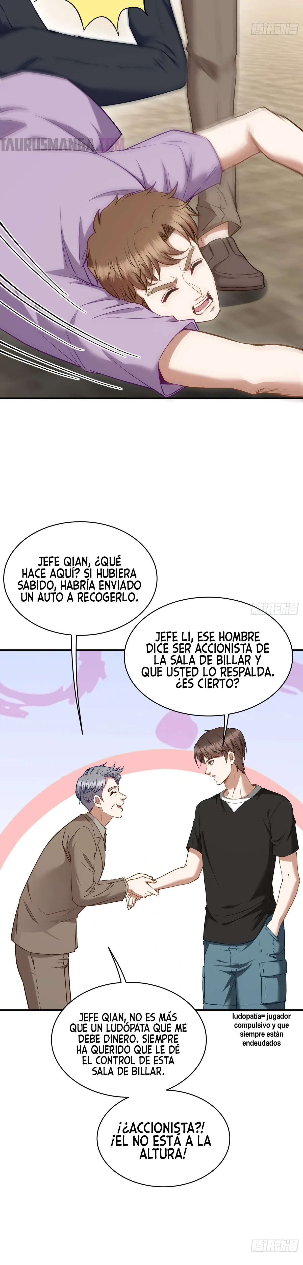 Después de dejar de actuar como un perro, me convertí en un Magnate Celestial Urbano capítulo 110 página 22
