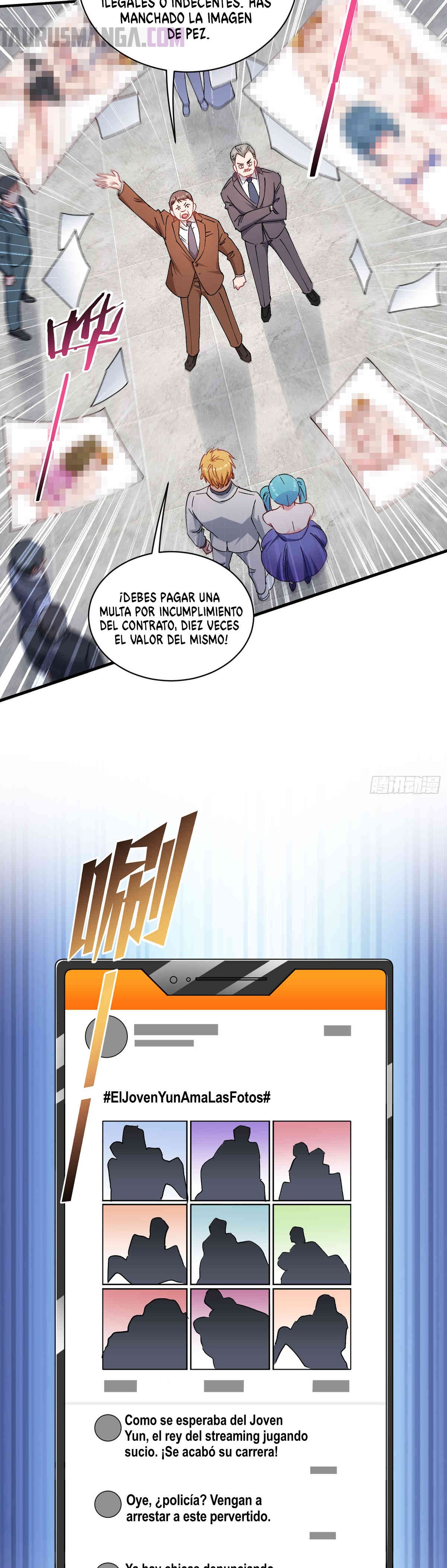 Después de dejar de actuar como un perro, me convertí en un Magnate Celestial Urbano capítulo 118 página 27
