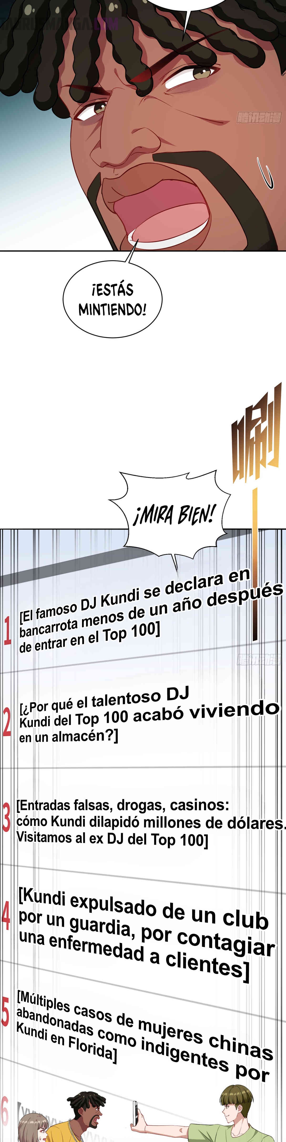 Después de dejar de actuar como un perro, me convertí en un Magnate Celestial Urbano capítulo 124 página 21