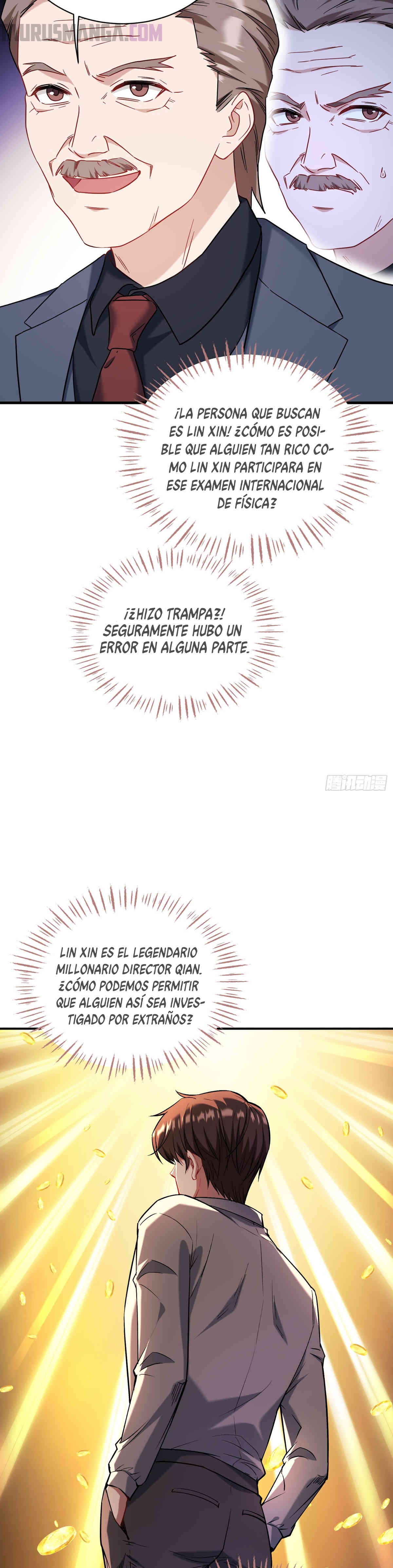 Después de dejar de actuar como un perro, me convertí en un Magnate Celestial Urbano capítulo 126 página 14