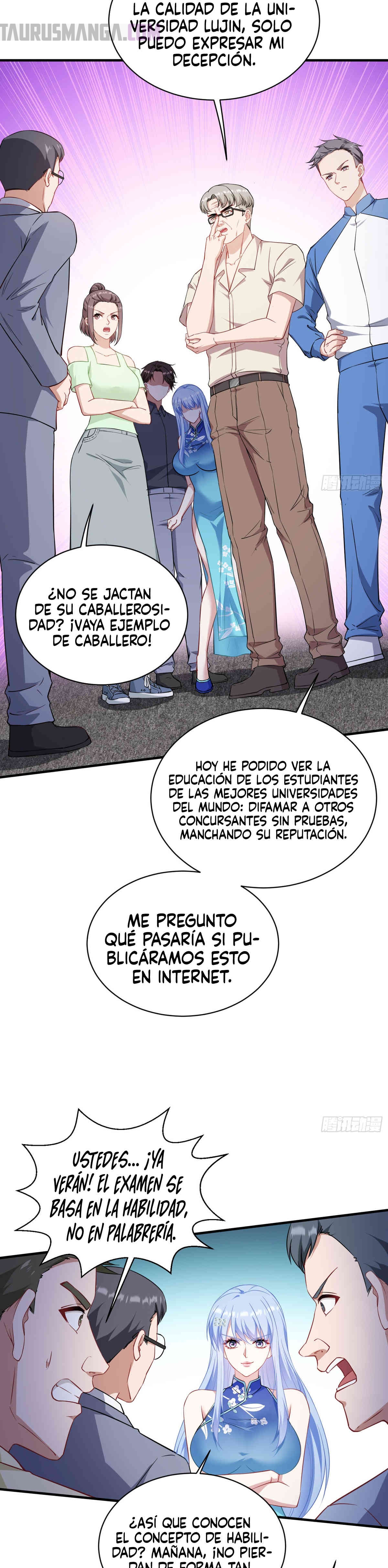 Después de dejar de actuar como un perro, me convertí en un Magnate Celestial Urbano capítulo 129 página 15