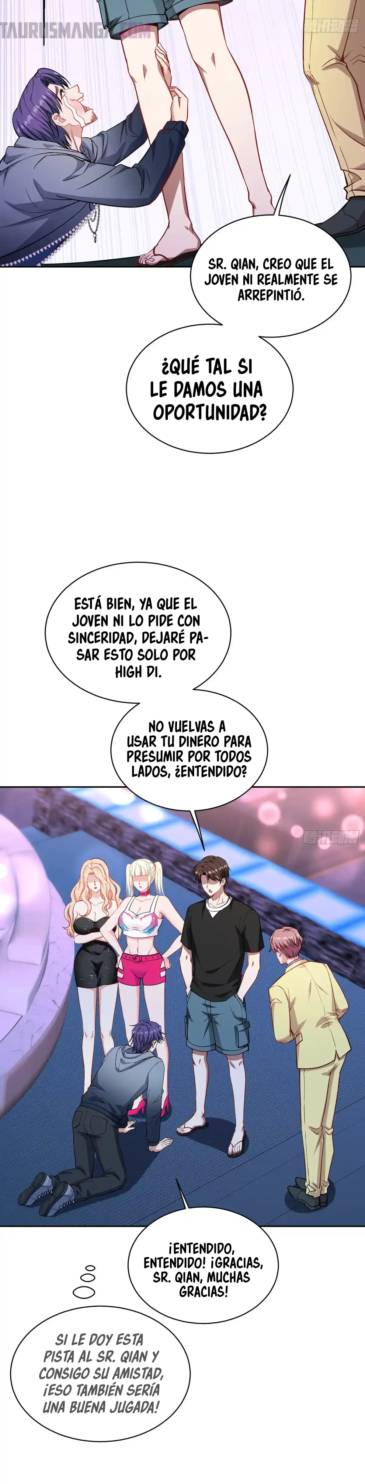 Después de dejar de actuar como un perro, me convertí en un Magnate Celestial Urbano capítulo 150 página 8