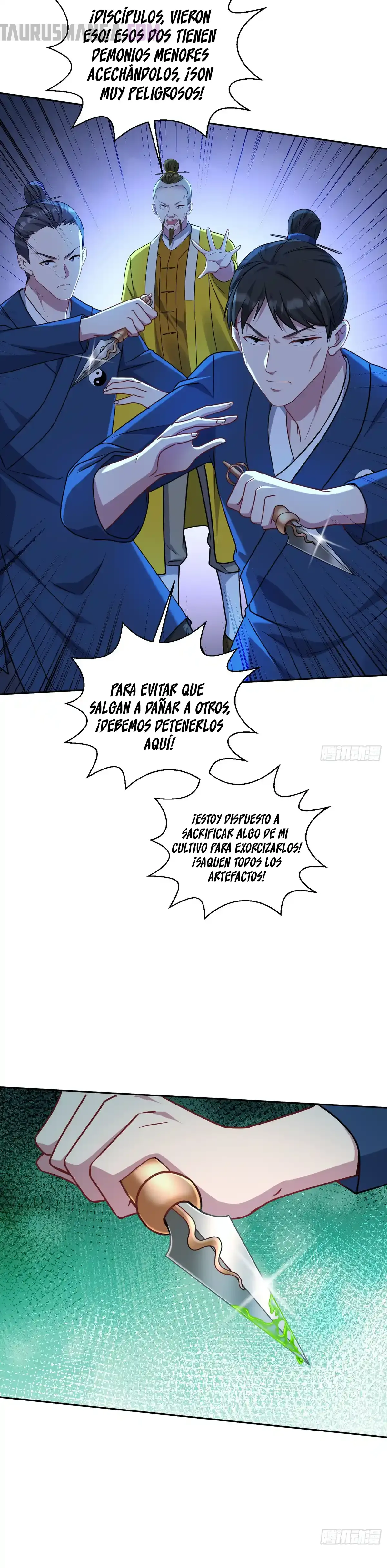 Después de dejar de actuar como un perro, me convertí en un Magnate Celestial Urbano capítulo 153 página 9