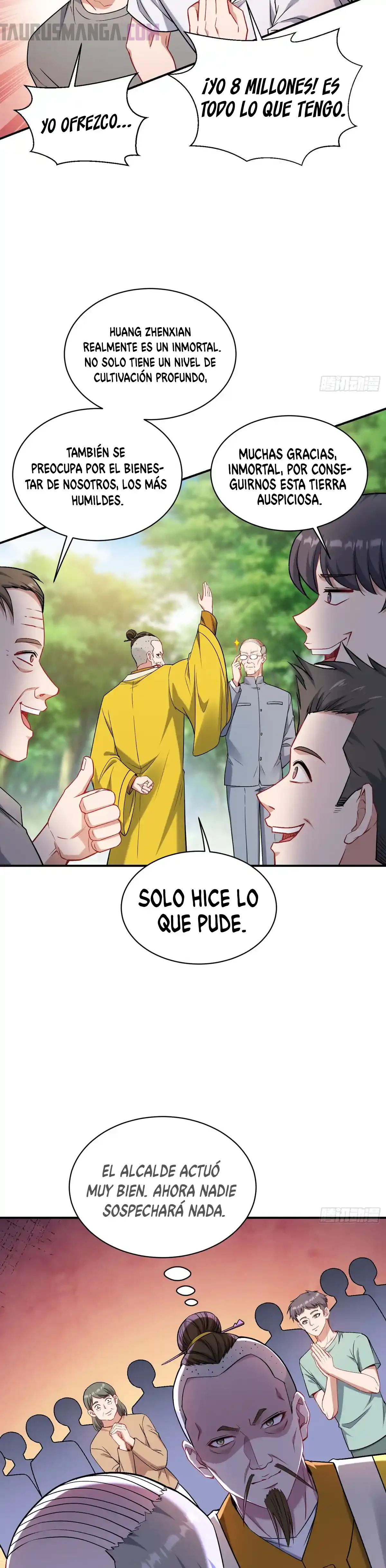 Después de dejar de actuar como un perro, me convertí en un Magnate Celestial Urbano capítulo 155 página 20