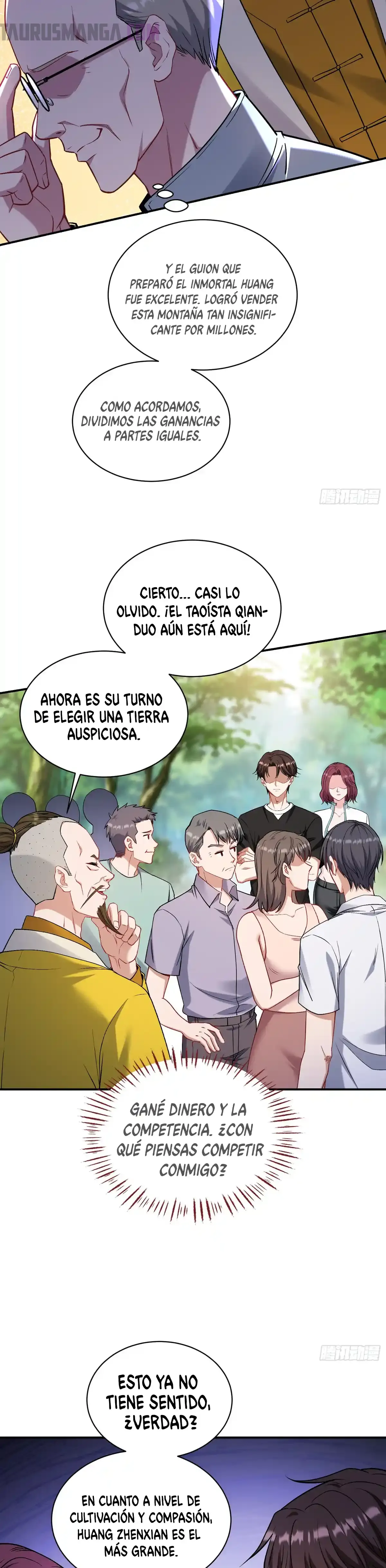 Después de dejar de actuar como un perro, me convertí en un Magnate Celestial Urbano capítulo 155 página 21