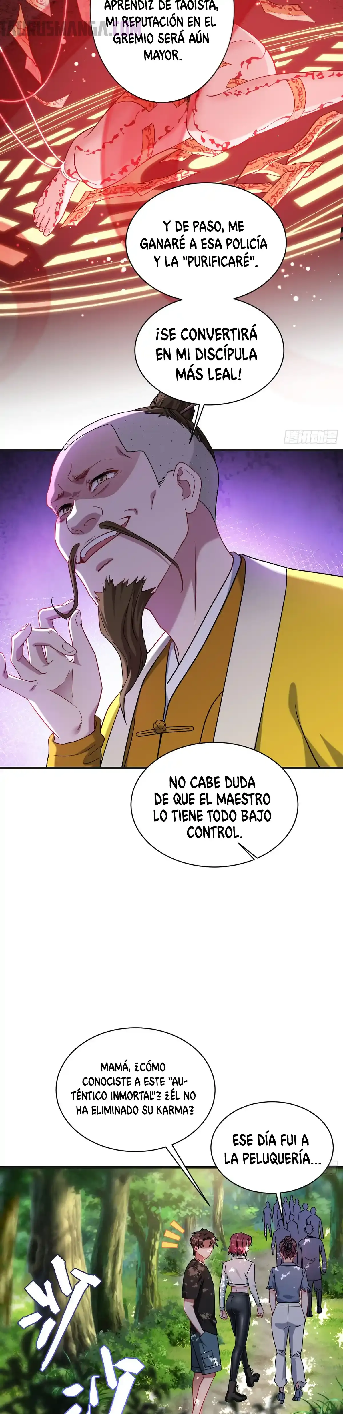 Después de dejar de actuar como un perro, me convertí en un Magnate Celestial Urbano capítulo 155 página 7