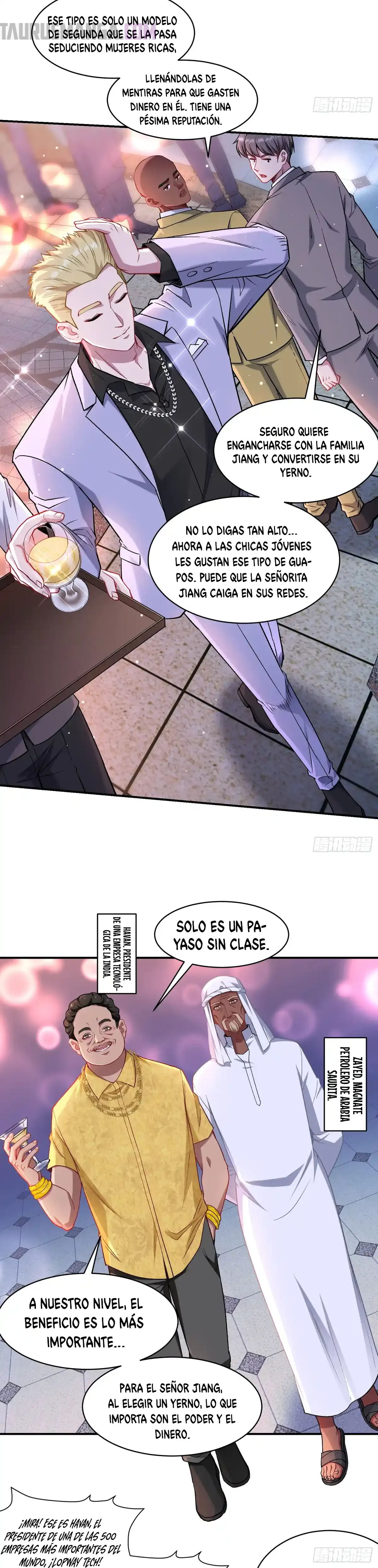 Después de dejar de actuar como un perro, me convertí en un Magnate Celestial Urbano capítulo 159 página 13