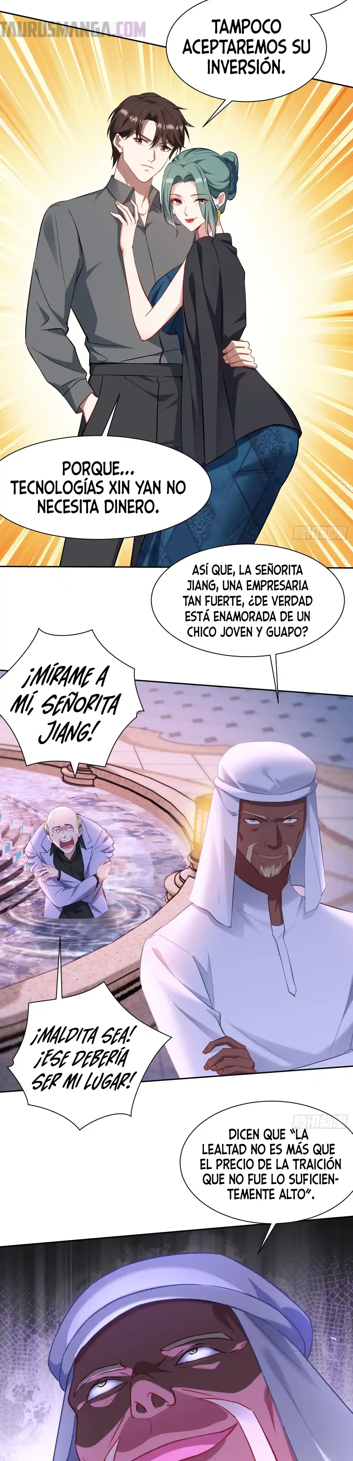 Después de dejar de actuar como un perro, me convertí en un Magnate Celestial Urbano capítulo 161 página 10