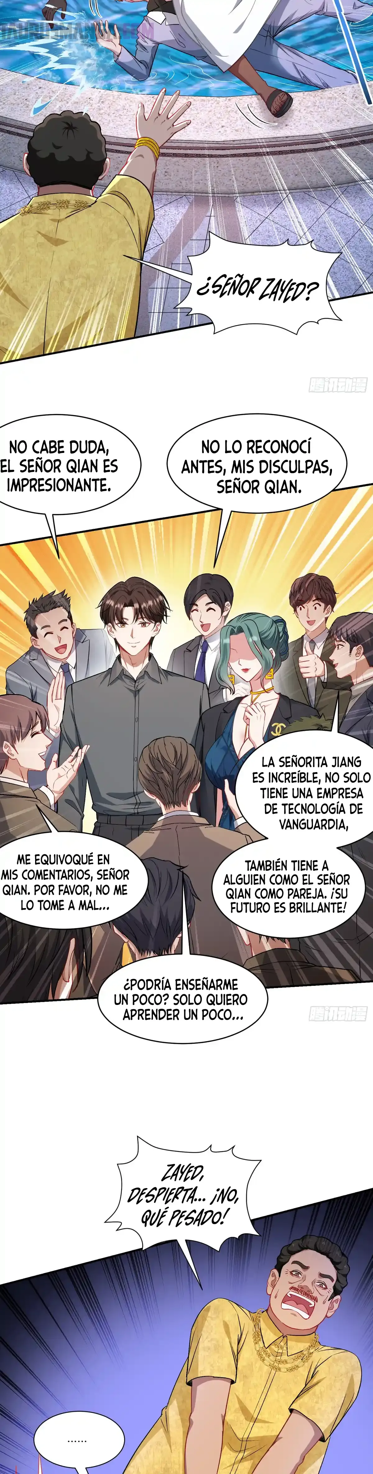 Después de dejar de actuar como un perro, me convertí en un Magnate Celestial Urbano capítulo 161 página 19