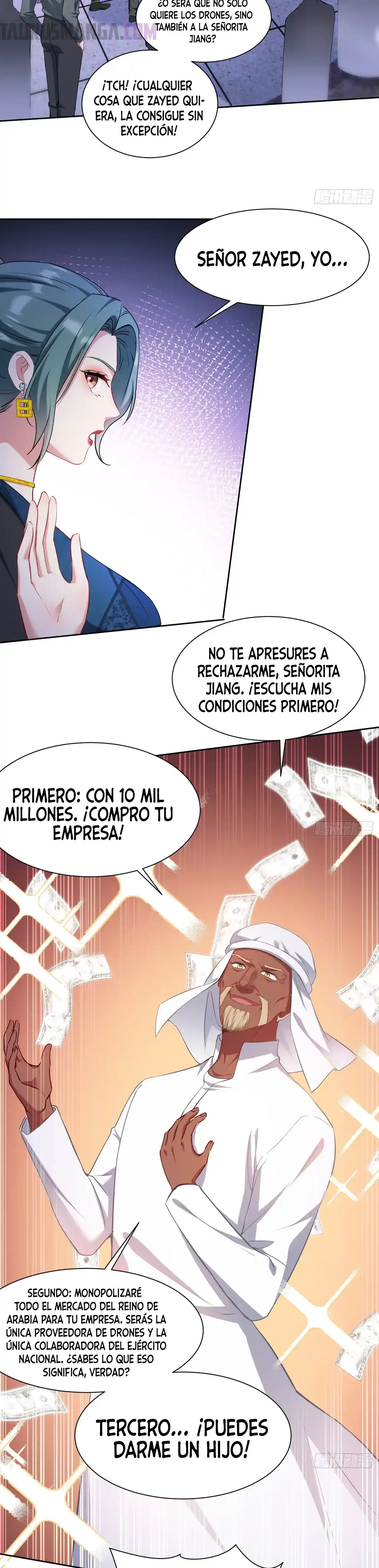 Después de dejar de actuar como un perro, me convertí en un Magnate Celestial Urbano capítulo 161 página 5