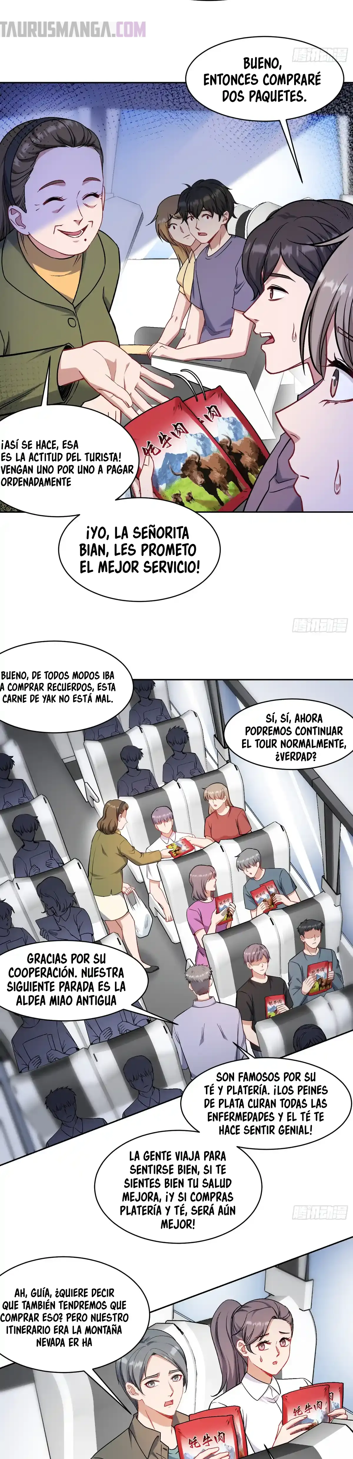 Después de dejar de actuar como un perro, me convertí en un Magnate Celestial Urbano capítulo 164 página 10