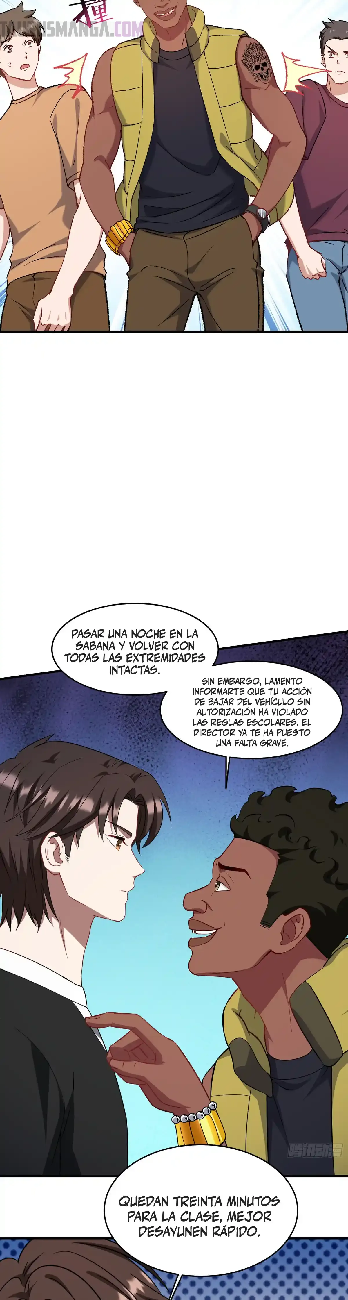 Después de dejar de actuar como un perro, me convertí en un Magnate Celestial Urbano capítulo 188 página 11