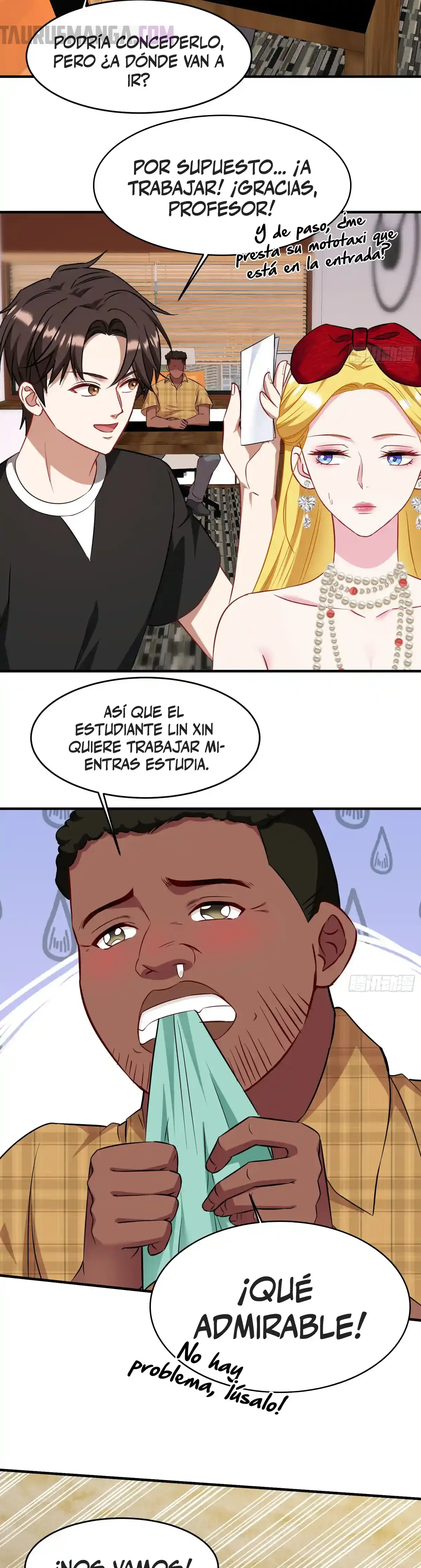 Después de dejar de actuar como un perro, me convertí en un Magnate Celestial Urbano capítulo 188 página 17