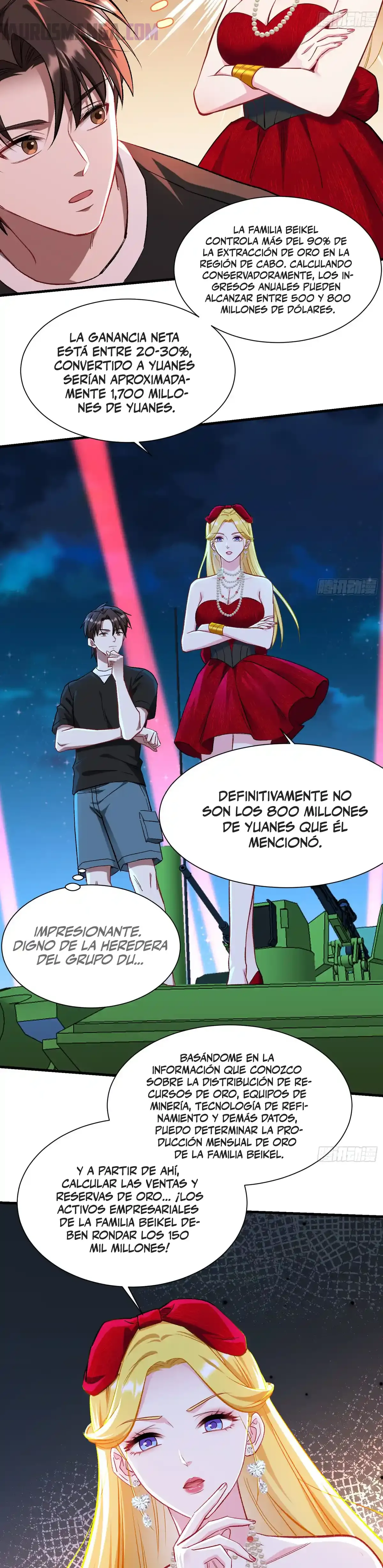 Después de dejar de actuar como un perro, me convertí en un Magnate Celestial Urbano capítulo 191 página 17