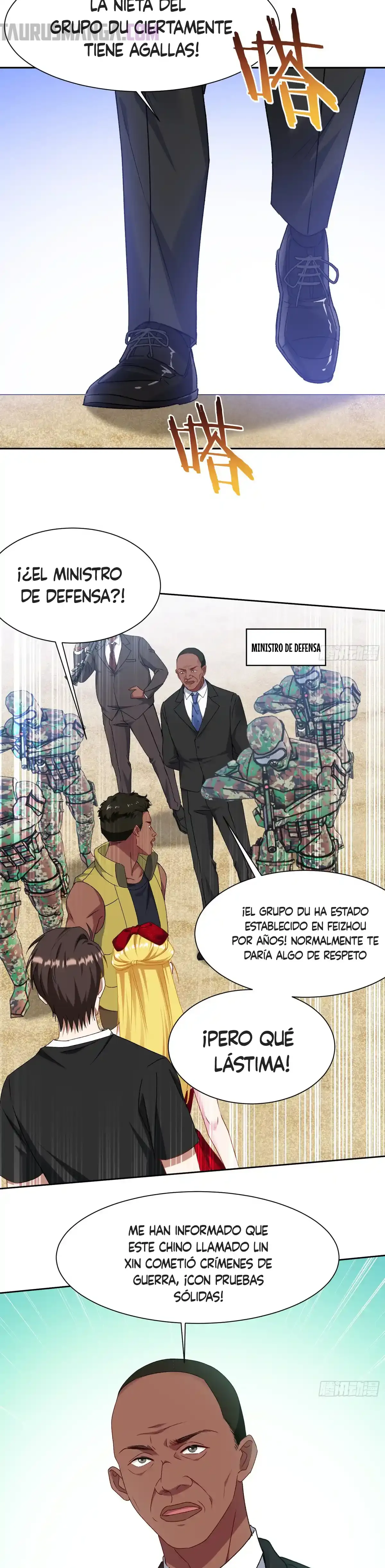 Después de dejar de actuar como un perro, me convertí en un Magnate Celestial Urbano capítulo 194 página 12