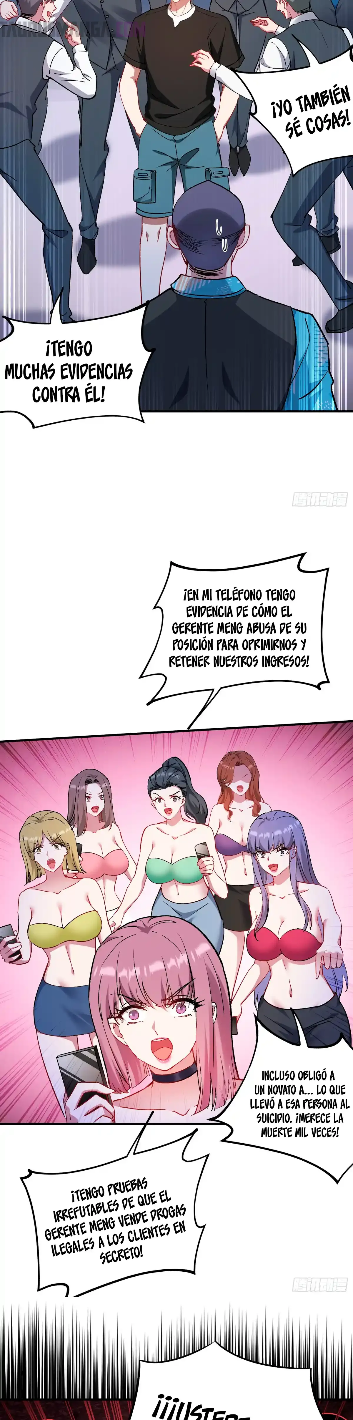 Después de dejar de actuar como un perro, me convertí en un Magnate Celestial Urbano capítulo 203 página 6