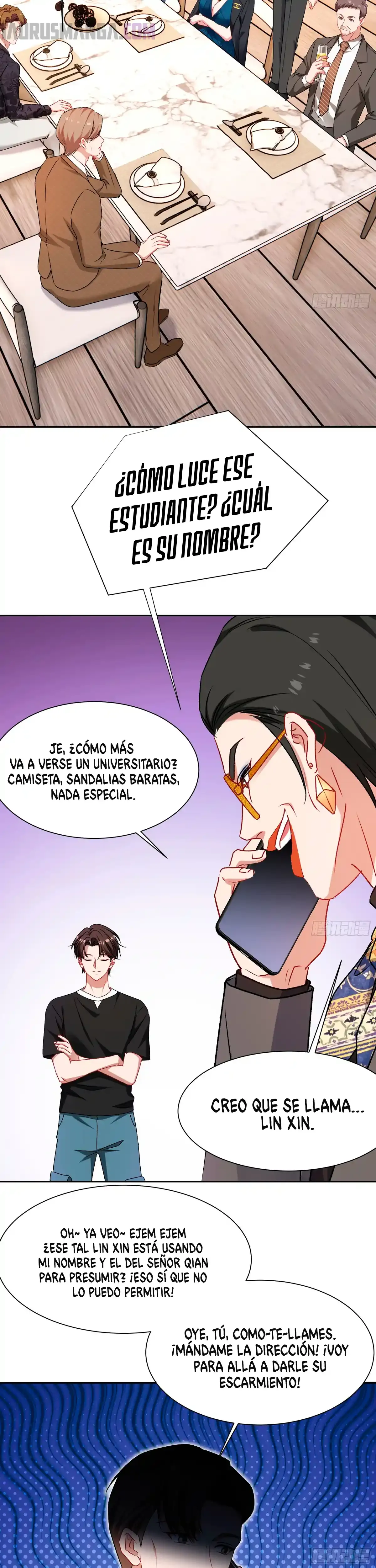 Después de dejar de actuar como un perro, me convertí en un Magnate Celestial Urbano capítulo 205 página 16
