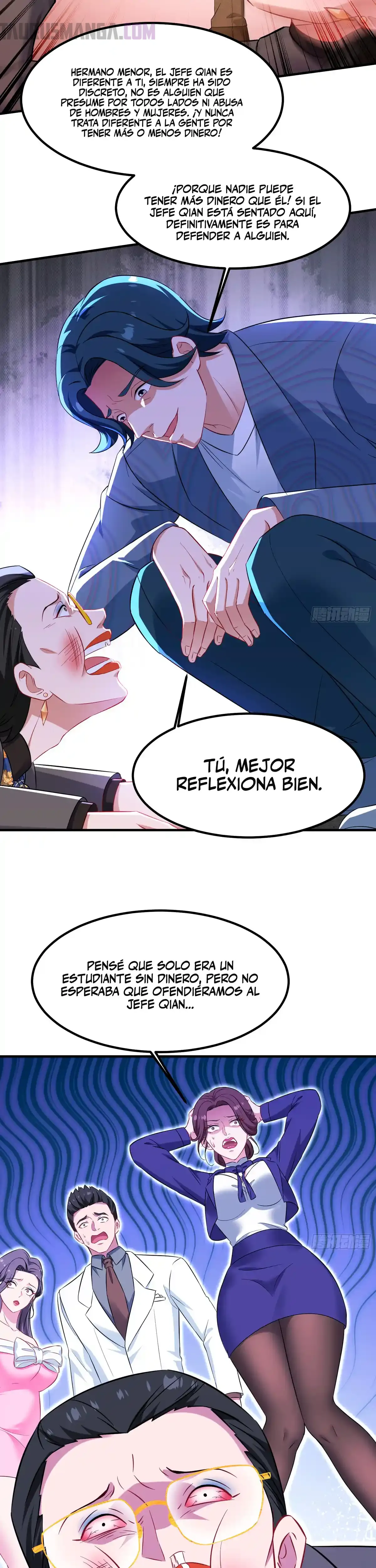 Después de dejar de actuar como un perro, me convertí en un Magnate Celestial Urbano capítulo 206 página 15