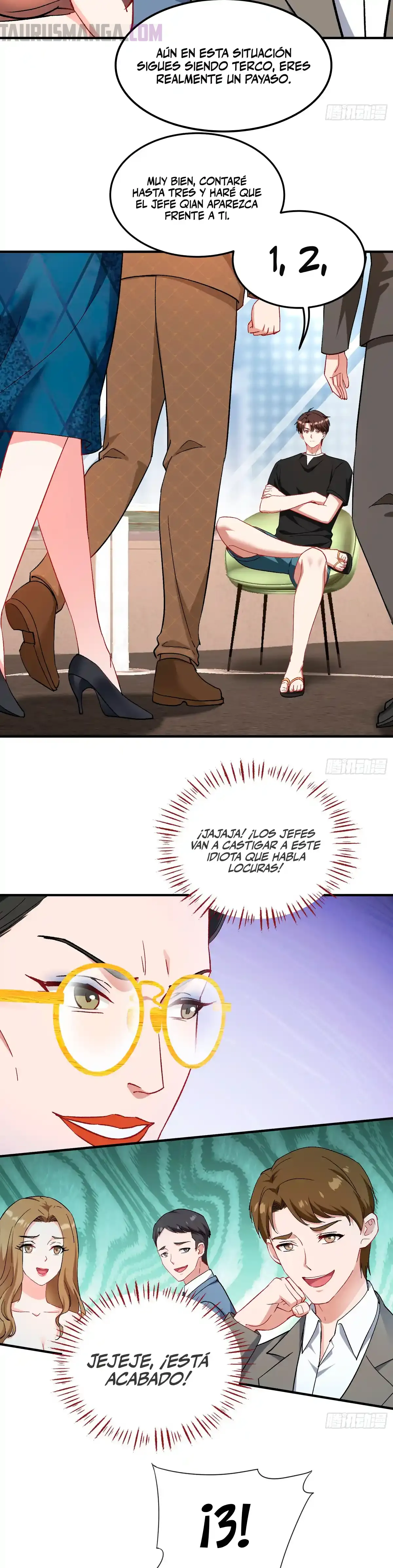 Después de dejar de actuar como un perro, me convertí en un Magnate Celestial Urbano capítulo 206 página 8