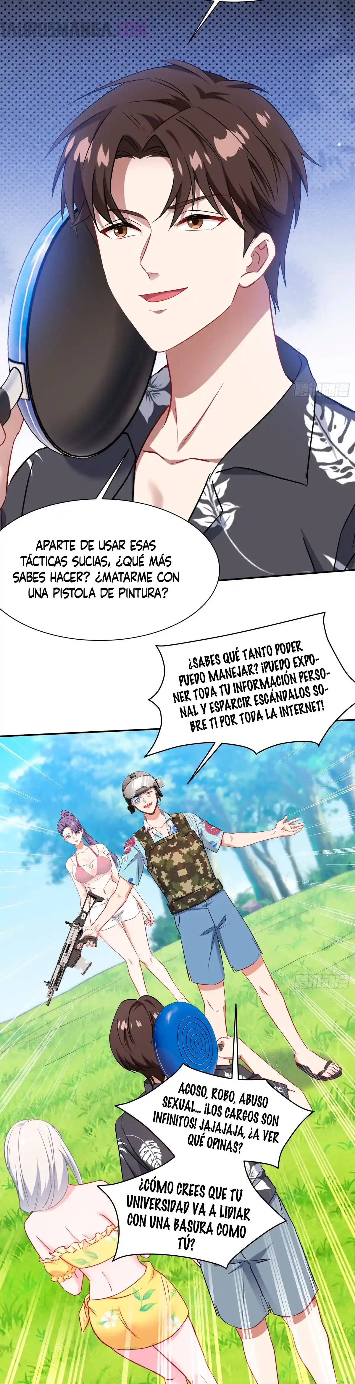 Después de dejar de actuar como un perro, me convertí en un Magnate Celestial Urbano capítulo 221 página 9