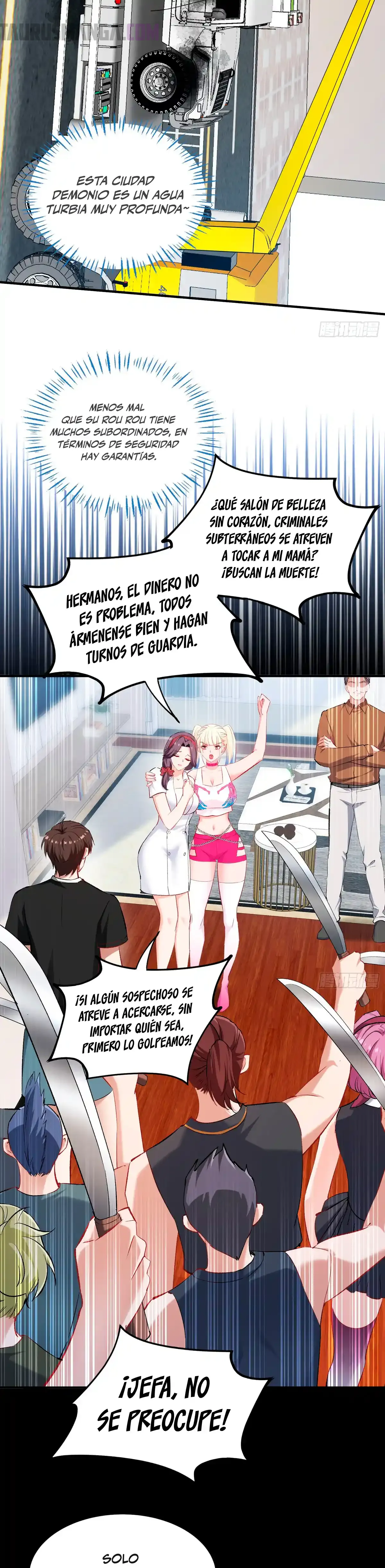 Después de dejar de actuar como un perro, me convertí en un Magnate Celestial Urbano capítulo 233 página 22