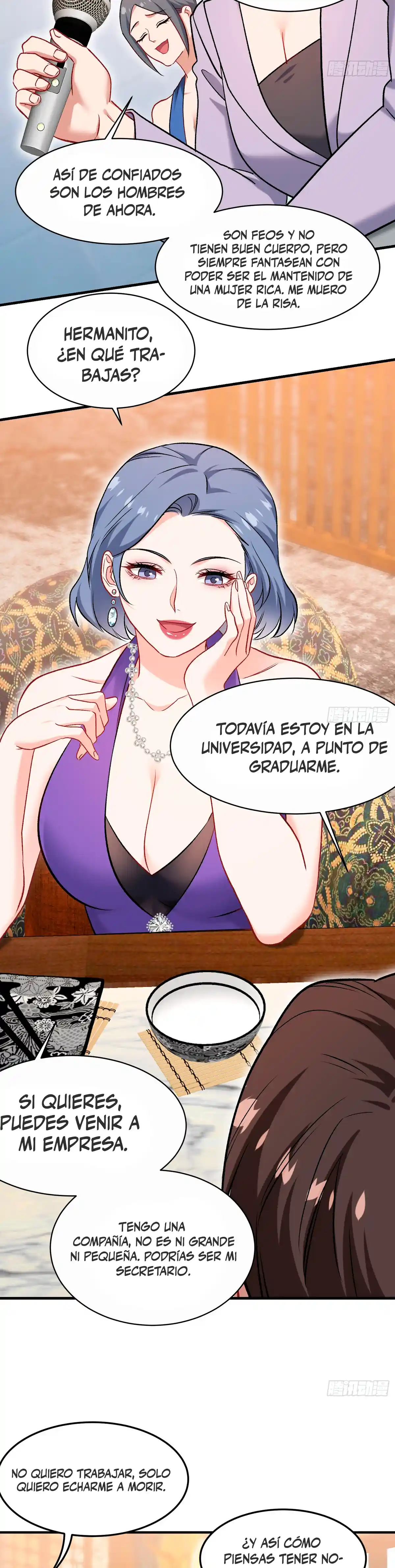 Después de dejar de actuar como un perro, me convertí en un Magnate Celestial Urbano capítulo 241 página 3