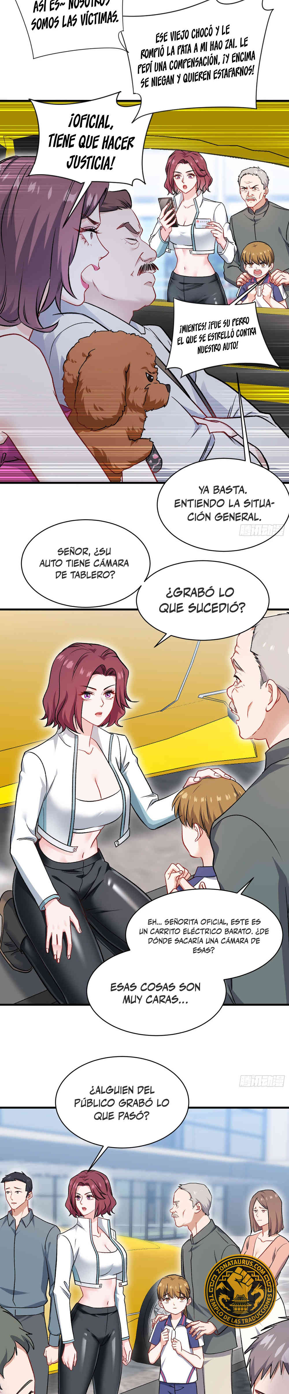Después de dejar de actuar como un perro, me convertí en un Magnate Celestial Urbano capítulo 254 página 3