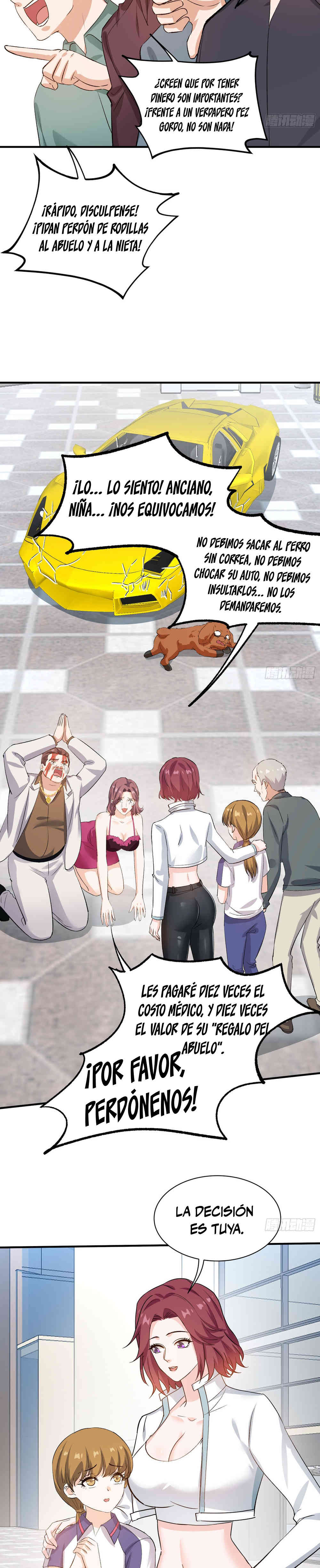 Después de dejar de actuar como un perro, me convertí en un Magnate Celestial Urbano capítulo 255 página 12