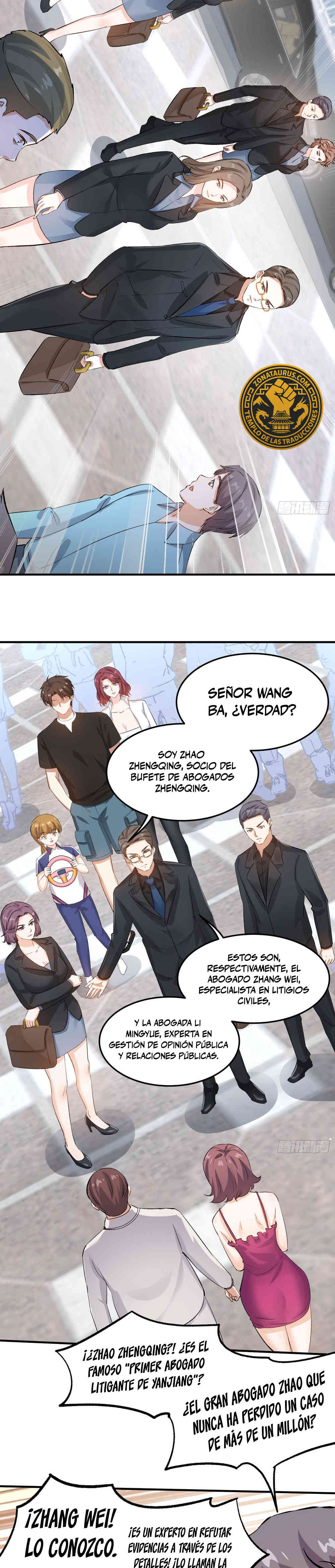 Después de dejar de actuar como un perro, me convertí en un Magnate Celestial Urbano capítulo 255 página 3