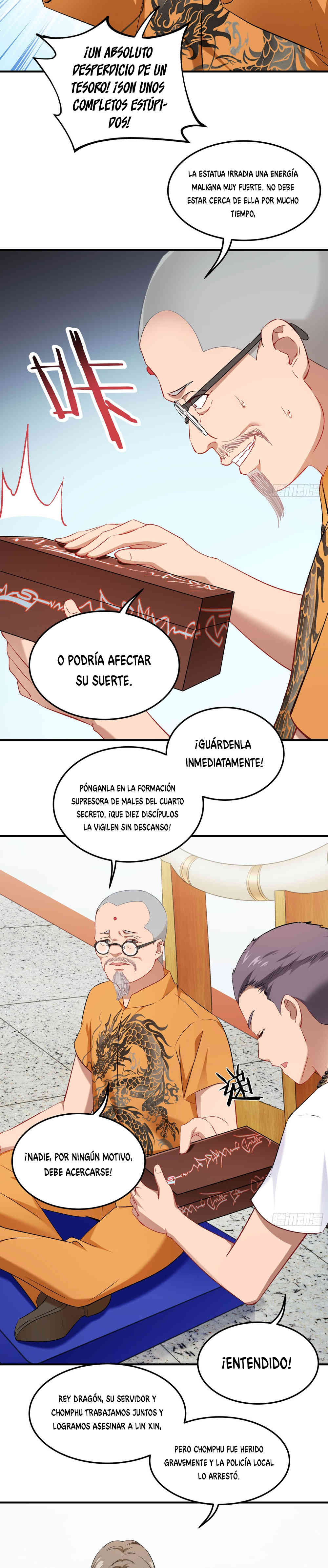 Después de dejar de actuar como un perro, me convertí en un Magnate Celestial Urbano capítulo 258 página 7
