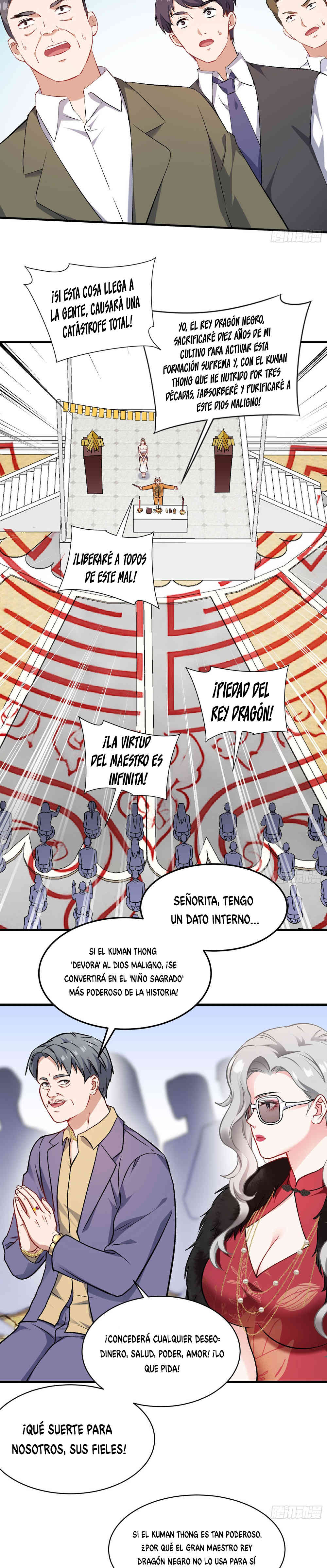 Después de dejar de actuar como un perro, me convertí en un Magnate Celestial Urbano capítulo 259 página 5