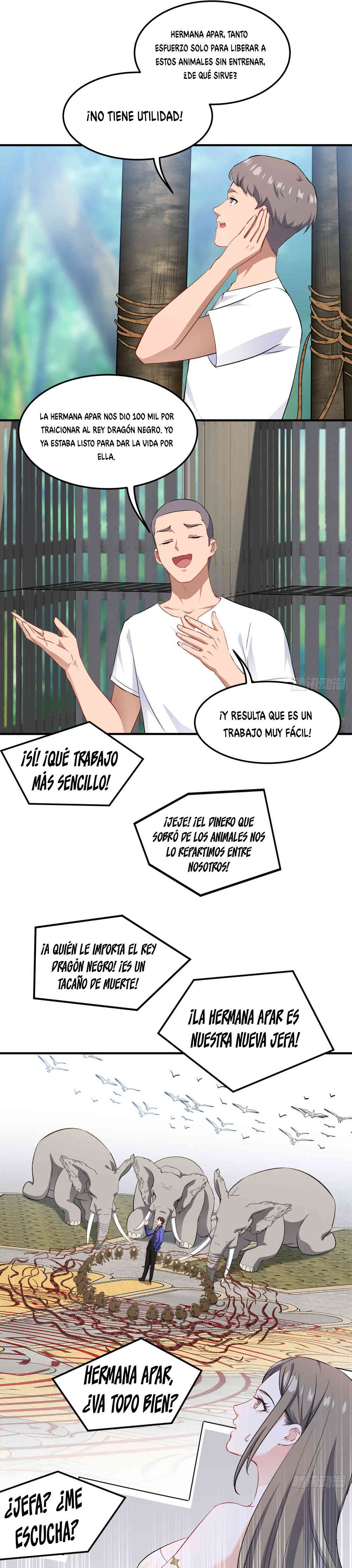 Después de dejar de actuar como un perro, me convertí en un Magnate Celestial Urbano capítulo 260 página 11