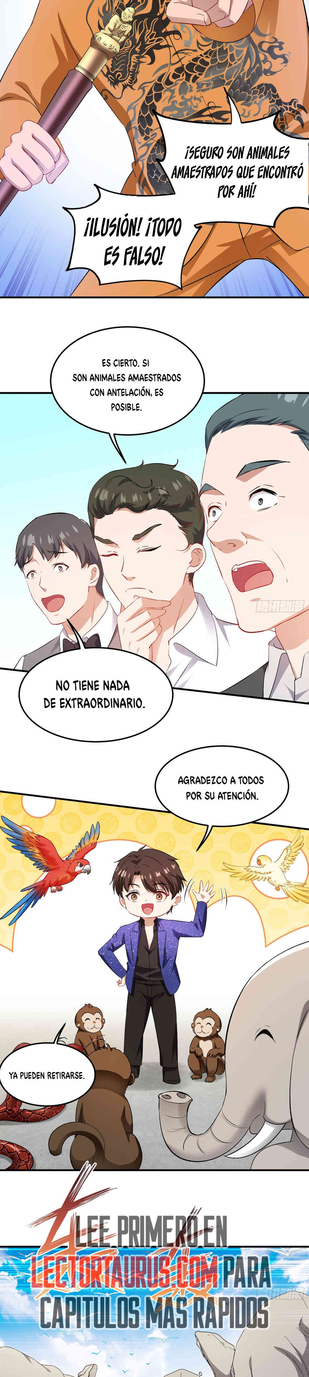 Después de dejar de actuar como un perro, me convertí en un Magnate Celestial Urbano capítulo 260 página 14