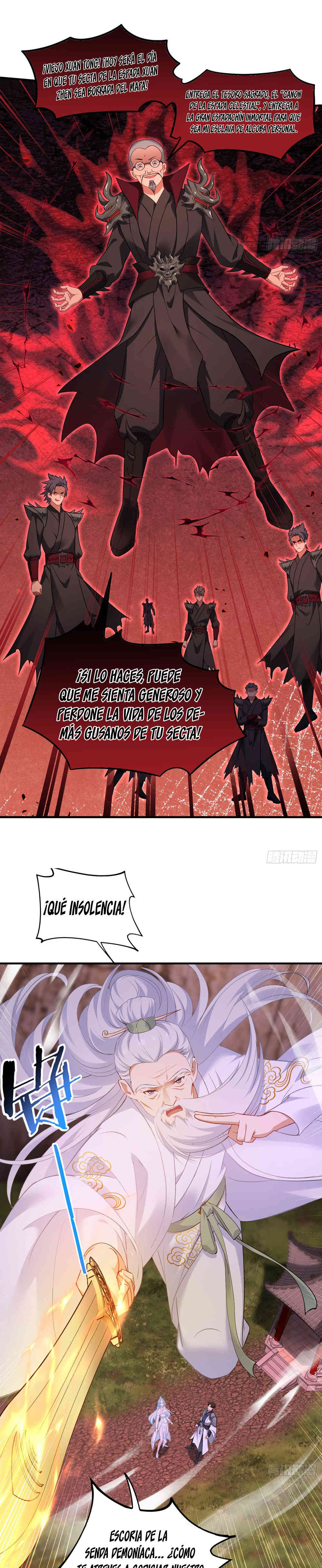 Después de dejar de actuar como un perro, me convertí en un Magnate Celestial Urbano capítulo 267 página 4