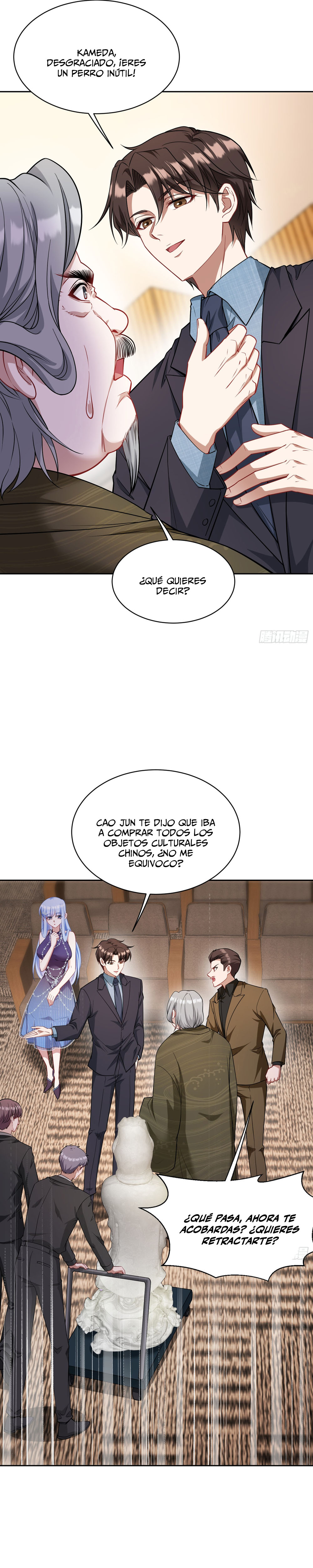 Después de dejar de actuar como un perro, me convertí en un Magnate Celestial Urbano capítulo 39 página 5