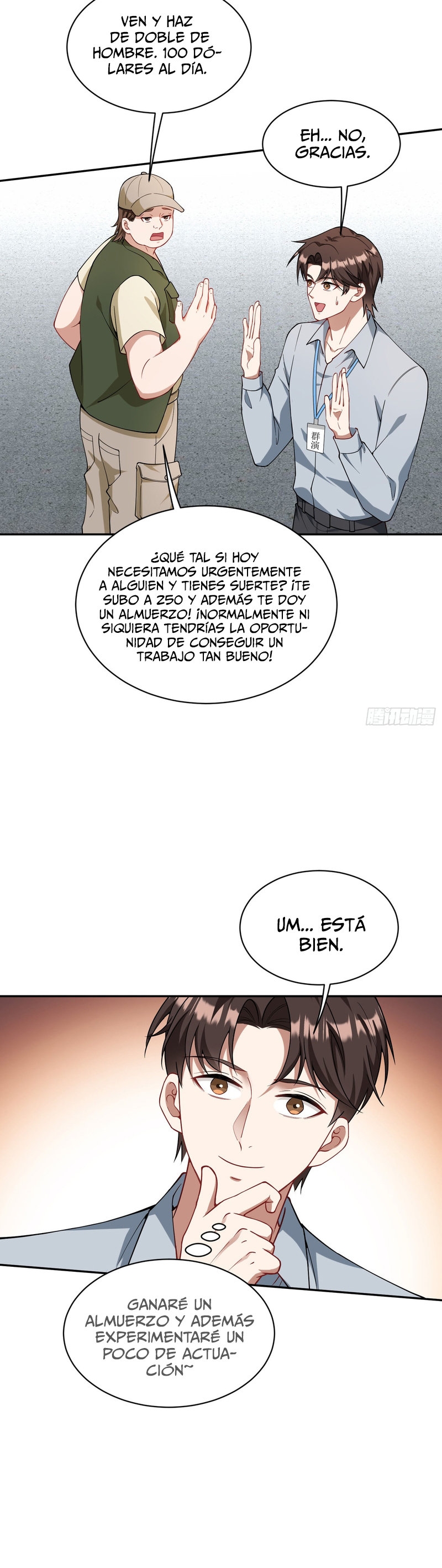 Después de dejar de actuar como un perro, me convertí en un Magnate Celestial Urbano capítulo 51 página 21