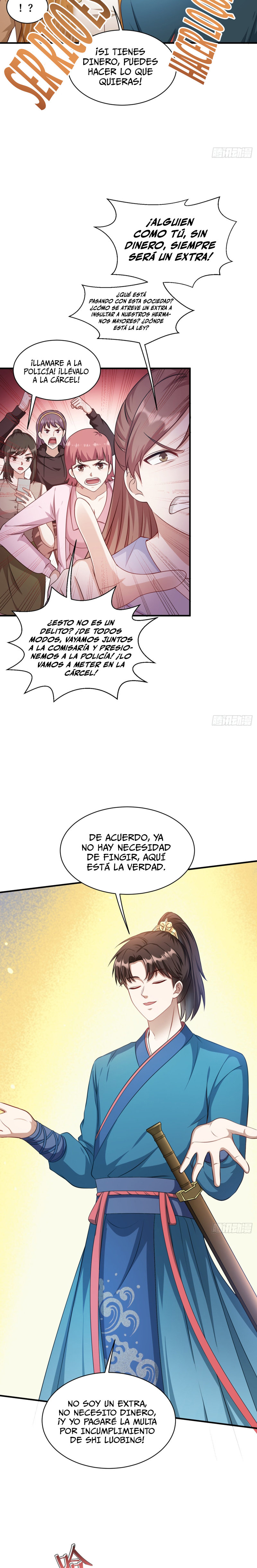 Después de dejar de actuar como un perro, me convertí en un Magnate Celestial Urbano capítulo 54 página 11