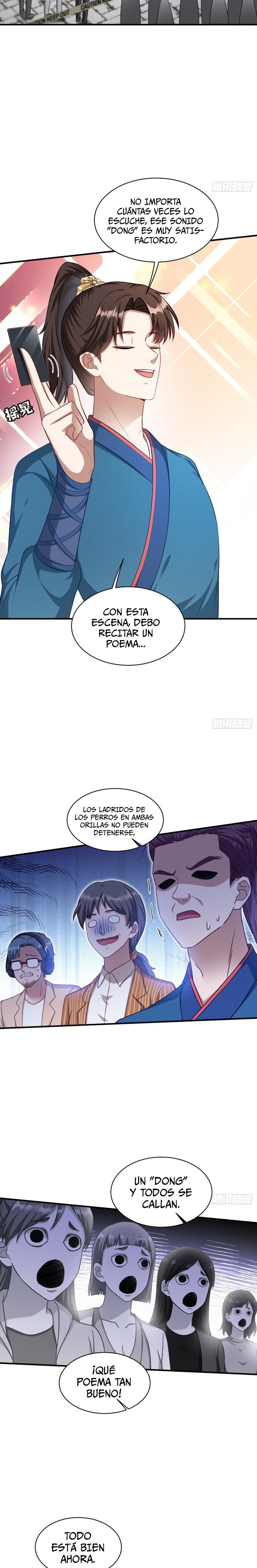 Después de dejar de actuar como un perro, me convertí en un Magnate Celestial Urbano capítulo 54 página 13