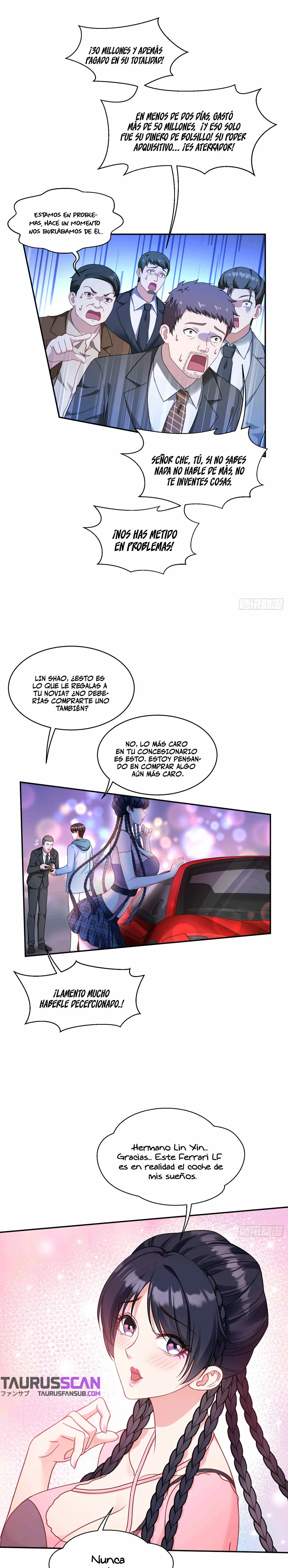 Después de dejar de actuar como un perro, me convertí en un Magnate Celestial Urbano capítulo 6 página 5
