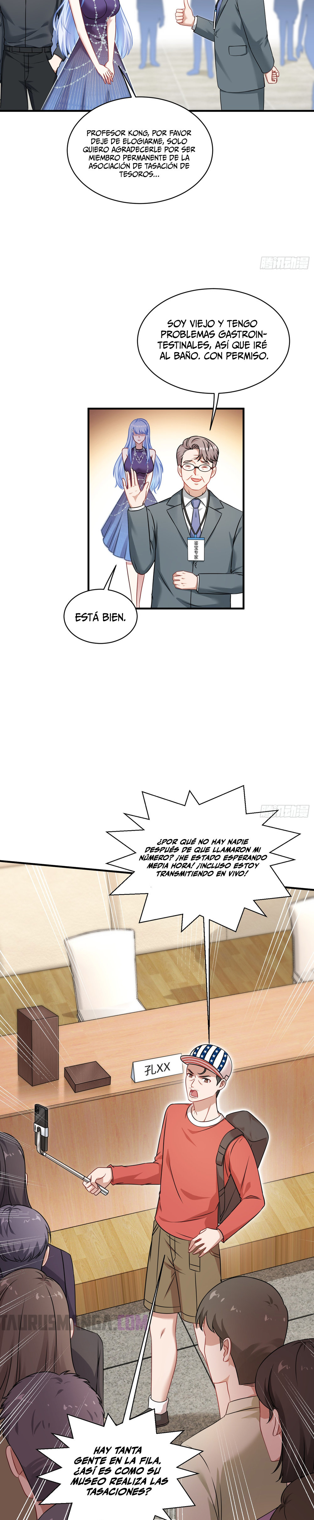 Después de dejar de actuar como un perro, me convertí en un Magnate Celestial Urbano capítulo 63 página 20