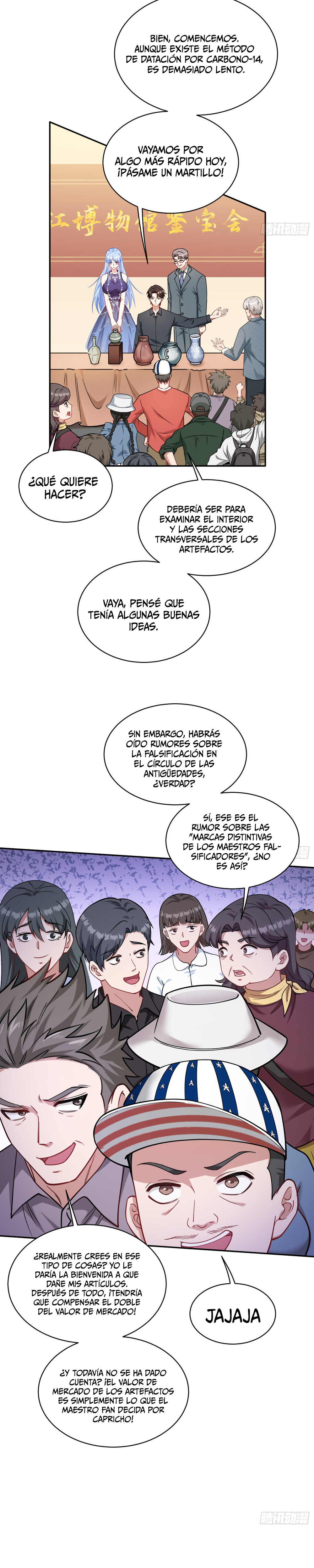 Después de dejar de actuar como un perro, me convertí en un Magnate Celestial Urbano capítulo 65 página 11