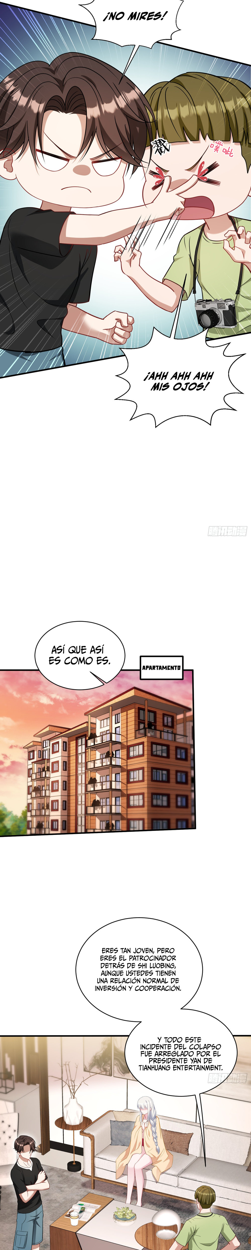 Después de dejar de actuar como un perro, me convertí en un Magnate Celestial Urbano capítulo 85 página 9