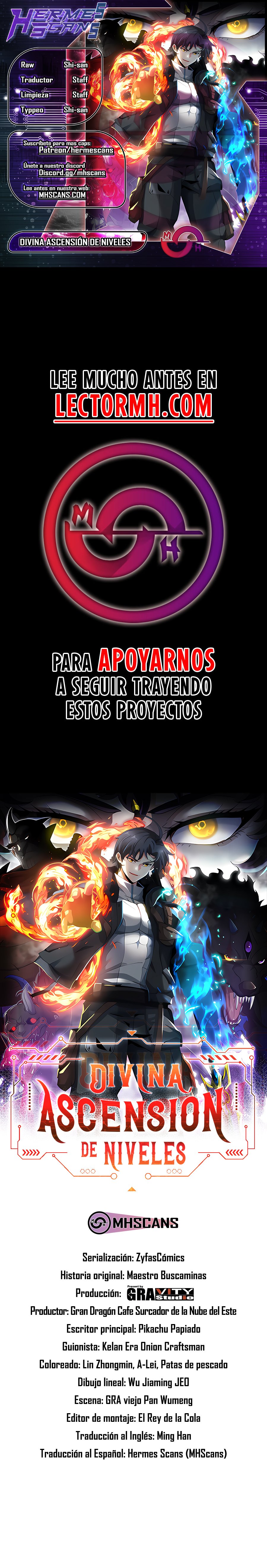 Divina Ascensión de Niveles capítulo 156.1 página 1