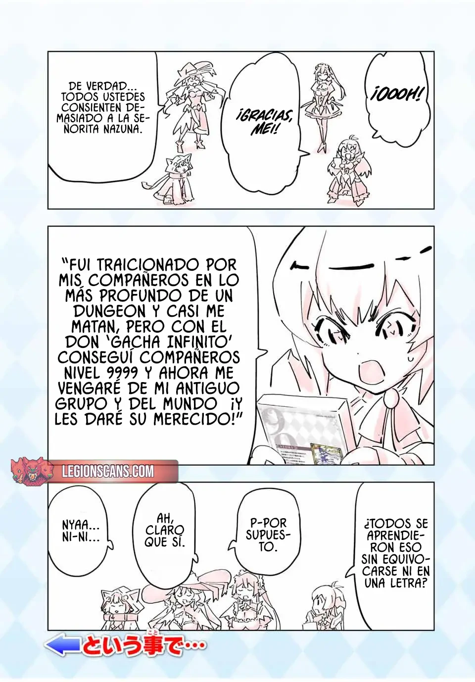 Shinjiteita Nakama Tachi Ni Dungeon Okuchi De Korosare Kaketa ga Gift 『Mugen Gacha』 De Level 9999 No Nakama Tachi Wo Te Ni Irete Moto Party Member To Sekai Ni Fukushu & 『Zamaa!』 Shimasu! capítulo 195.3 página 4